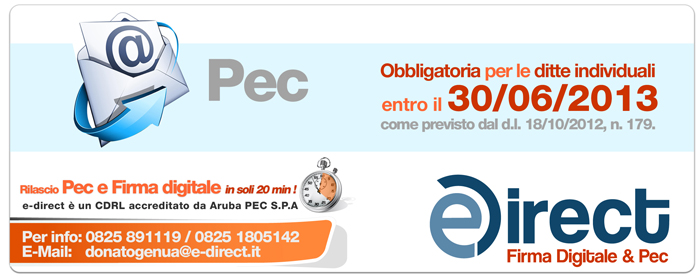 Rilascio Kit  Firme Digitale USK KEY in 20 Minuti | Avellino Benevento e Salerno